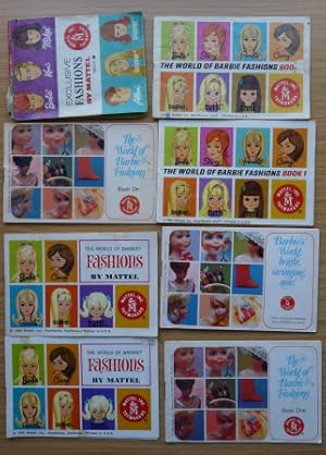 Konvolut Barbie-Heftchen 8 Bände: The World of Barbie Fashions Book 1 (2 x); Barbie's World: brig...