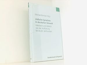 Bild des Verkufers fr Jdische Sprachen in deutscher Umwelt: Hebrisch und Jiddisch von der Aufklrung bis ins 20. Jahrhundert (Osnabrucker Beitrage Zur Parteienforschung) zum Verkauf von Book Broker