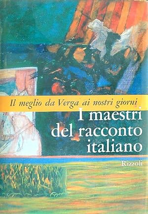 Bild des Verkufers fr I maestri del racconto italiano zum Verkauf von Librodifaccia