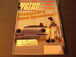 Motor Trend June 1988 Kingray: Corvette on Steroids, Porsche Sportster