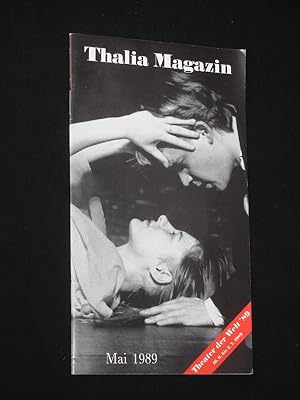 Bild des Verkufers fr Thalia Magazin, Mai 1989 [Werbebroschre] zum Verkauf von Fast alles Theater! Antiquariat fr die darstellenden Knste