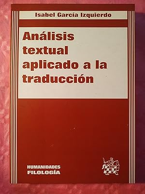 Imagen del vendedor de Anlisis textual aplicado a la traduccin a la venta por MUNDUS LIBRI- ANA FORTES