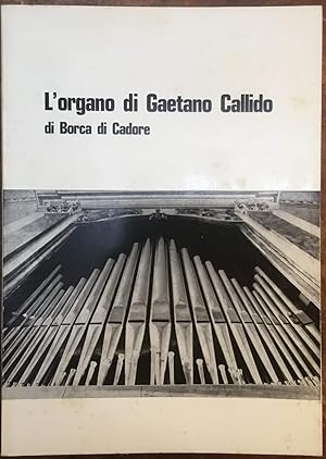 Imagen del vendedor de L'organo di Gaetano Callido di Borca di Cadore a la venta por Libreria Il Morto da Feltre