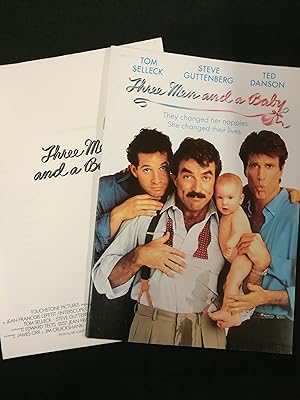 Immagine del venditore per Three Men and a Baby Film Press Release and Glossy Brochure venduto da Rattlesnake Books