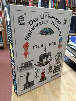 Immagine del venditore per Der Universal-Spielwaren-Katalog 1924 mit Neuheiten-Nachtrag 1926. Faksimile der Exemplare des Spielzeugmuseums Sonneberg. Herausgegeben u. kommentiert von Manfred Bachmann. venduto da NORDDEUTSCHES ANTIQUARIAT