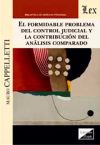 Seller image for "FORMIDABLE PROBLEMA" DEL CONTROL JUDICIAL Y LA CONTRIBUCION DEL ANALISIS COMPARADO, EL for sale by AG Library