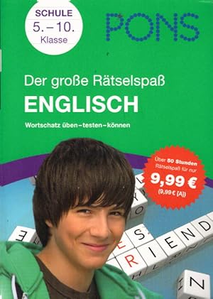 Seller image for PONS Der groe Rtselspa Englisch: Wortschatz ben - testen - knnen for sale by AMAHOFF- Bookstores