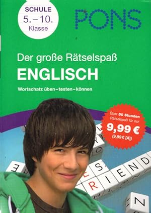 Bild des Verkufers fr PONS Der groe Rtselspa Englisch: Wortschatz ben - testen - knnen zum Verkauf von AMAHOFF- Bookstores