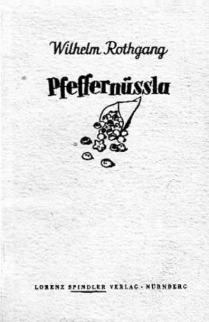 Imagen del vendedor de Pfeffernssla. Ernste und heitere Gedichte in Nrnberger Mundart a la venta por AMAHOFF- Bookstores
