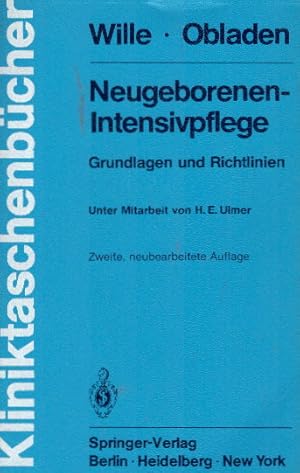 Seller image for Neugeborenen-Intensivpflege: Grundlagen und Richtlinien (Kliniktaschenbcher) for sale by AMAHOFF- Bookstores