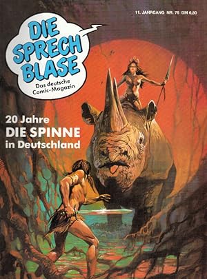 Die Sprechblase 78, Das deutsche Comic-Magazin.