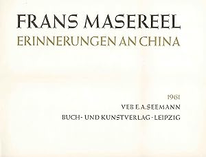 Erinnerungen an China (Originalausgabe 1961)