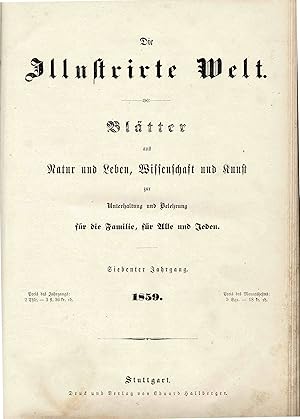 Die Illustrirte Welt. Blätter aus Natur und Leben, Wissenschaft und Kunst. ( 7. Jahrgang 1859)