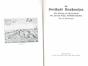 Die Vorstadt Neuhausen (Originalausgabe ca. 1909)