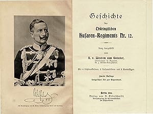Geschichte des Thüringischen Husaren-Regiments Nr. 12 (Originalausgabe 1910)