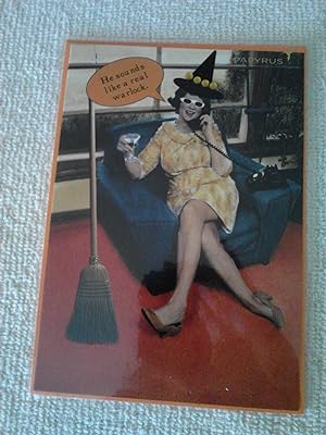 Seller image for Kelly Povo Illustrated Halloween Greeting Card [Stationery] for sale by The Librarian's Books