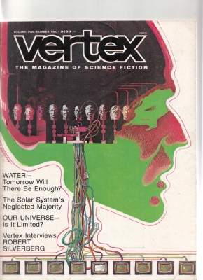 Imagen del vendedor de Vertex: The Magazine of Science Fiction vol 1 no 2 a la venta por COLD TONNAGE BOOKS
