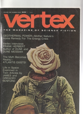 Imagen del vendedor de Vertex: The Magazine of Science Fiction vol 1 no 4 a la venta por COLD TONNAGE BOOKS