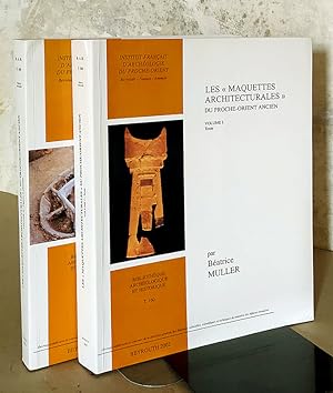 Bild des Verkufers fr Les "maquettes architecturales" du Proche- Orient (texte et planches). zum Verkauf von Librairie Le Trait d'Union sarl.