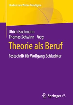 Seller image for Theorie als Beruf for sale by BuchWeltWeit Ludwig Meier e.K.