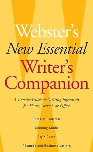 Image du vendeur pour Webster's New Essential Writer's Companion mis en vente par GreatBookPricesUK