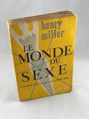 Image du vendeur pour Le Monde du Sexe (The World of Sex) mis en vente par Lost Paddle Books, IOBA