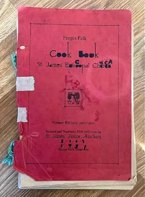 Cookbook St. James Episcopal Church Fergus Falls