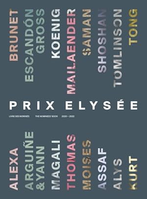 Image du vendeur pour Prix Elys e : Livre Des Nomines 2020-2022 / The Nominees Book 2020-2022 mis en vente par GreatBookPricesUK