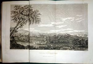 View of the City of Grand Cairo. January 1st, 1803. Copper Engraving from an on the spot drawing ...