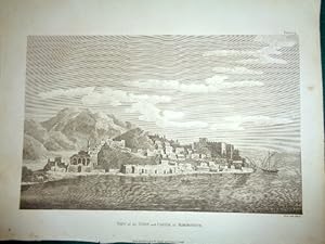 View of the Town and Castle of Marmorice. January 1st 1803.