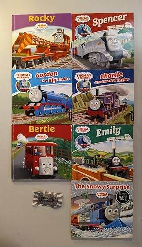 Bild des Verkufers fr Thomas & Friends (The Railway Series): Konvolut aus 7 Heften. Rocky / Spencer / Gordon the Big Engine / Charlie the Cheerful Engine / Bertie / Emily / The Snowy Surprise. zum Verkauf von Druckwaren Antiquariat