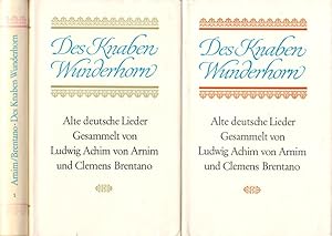 Bild des Verkufers fr Des Knaben Wunderhorn Alte deutsche Lieder 3 Bnde zum Verkauf von Flgel & Sohn GmbH
