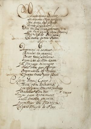 MANUSCRITO DO SÉCULO XVIII - PROFECIAS DE GONÇALO ANES BANDARRA