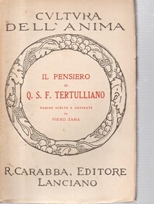 Il pensiero di Q.S.F. Tertulliano