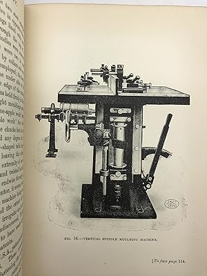 Bild des Verkufers fr Woodworking Machinery; Its rise, progress, and construction, with hints on the management of saw mills and the economical conversion of timber. zum Verkauf von Harrison-Hiett Rare Books
