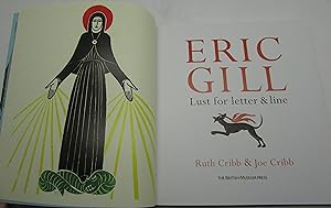 Bild des Verkufers fr Eric Gill: Lust for Letter and Line zum Verkauf von Harrison-Hiett Rare Books