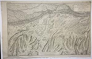 Bild des Verkufers fr Plan des Differens Camps du Vicomte de Turenne & du Comte Montecuculli, dans l Ortnaw; en l Ane 1675. zum Verkauf von Harrison-Hiett Rare Books