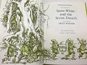 Immagine del venditore per Snow-White and the Seven Dwarfs. Illustrated by Fritz Wegner venduto da Harrison-Hiett Rare Books