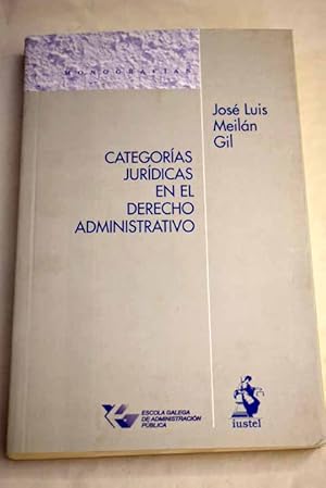 Imagen del vendedor de Categoras jurdicas en el derecho administrativo a la venta por Alcan Libros