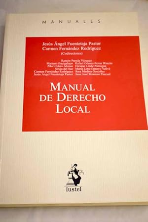 Seller image for Manual de derecho local for sale by Alcan Libros