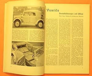 Deutsche Kraftfahrt Motorwelt. Heft vom Dezember 1938.