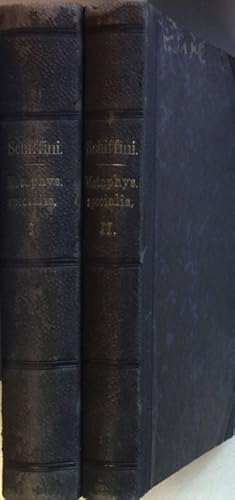 Disputationes Metaphysicae Specialis (2 vols.cpl./ 2 Bände KOMPLETT) - Vol.I: De natura corporea ...