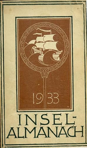 Insel-Almanach auf das Jahr 1933. Kalendarium.
