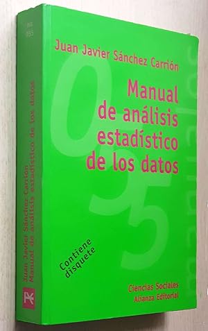 Seller image for MANUAL DE ANLISIS ESTADSTICO DE LOS DATOS for sale by MINTAKA Libros