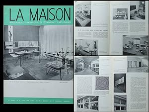 LA MAISON N°4 1958 GASCOIN, GUIGUICHON, VERANNEMAN, MOESCHAL, GALERIE RAVENSTEIN