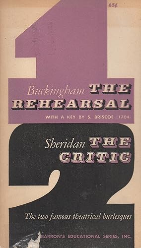 Imagen del vendedor de The Rehearsal / The Critic a la venta por Book Booth