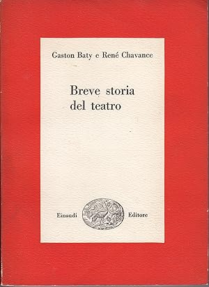 Seller image for Breve storia del teatro for sale by Libreria Tara