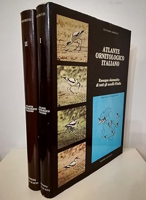 Atlante ornitologico italiano Rassegna sistematica di tutti gli uccelli d'Italia - completo in 2 ...