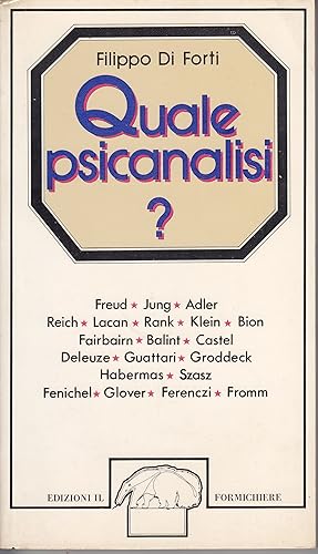 Seller image for Quale psicanalisi? for sale by Libreria Tara