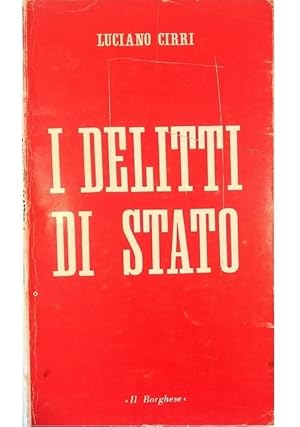 Imagen del vendedor de I delitti di Stato a la venta por Libreria Tara